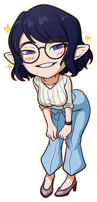 Smuggy Chibi - PenguinBrows